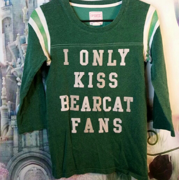 PINK Victoria's Secret Tops - Victoria's secret PINK bearcats shirt